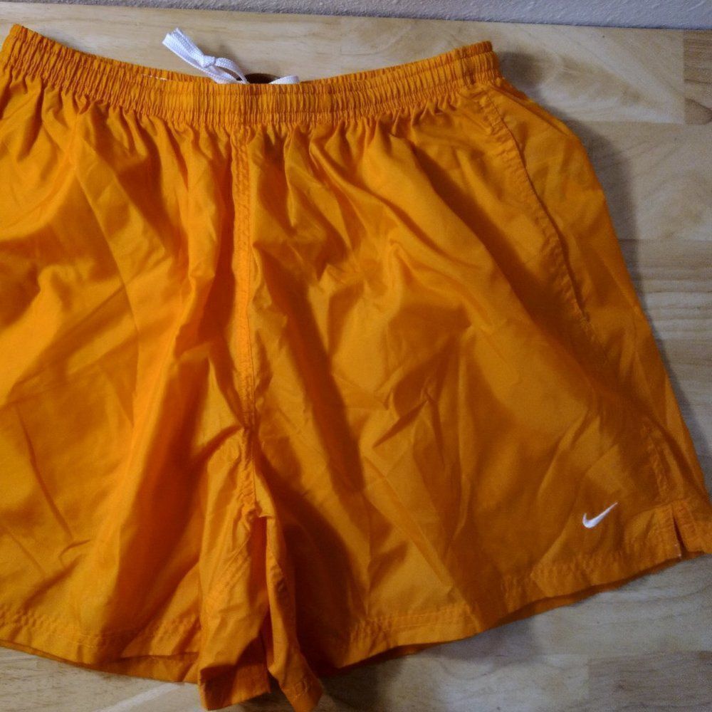 Vintage Nike Small Swoosh Logo Wind Shorts Joggers Trainers